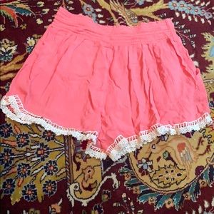 Pink shorts